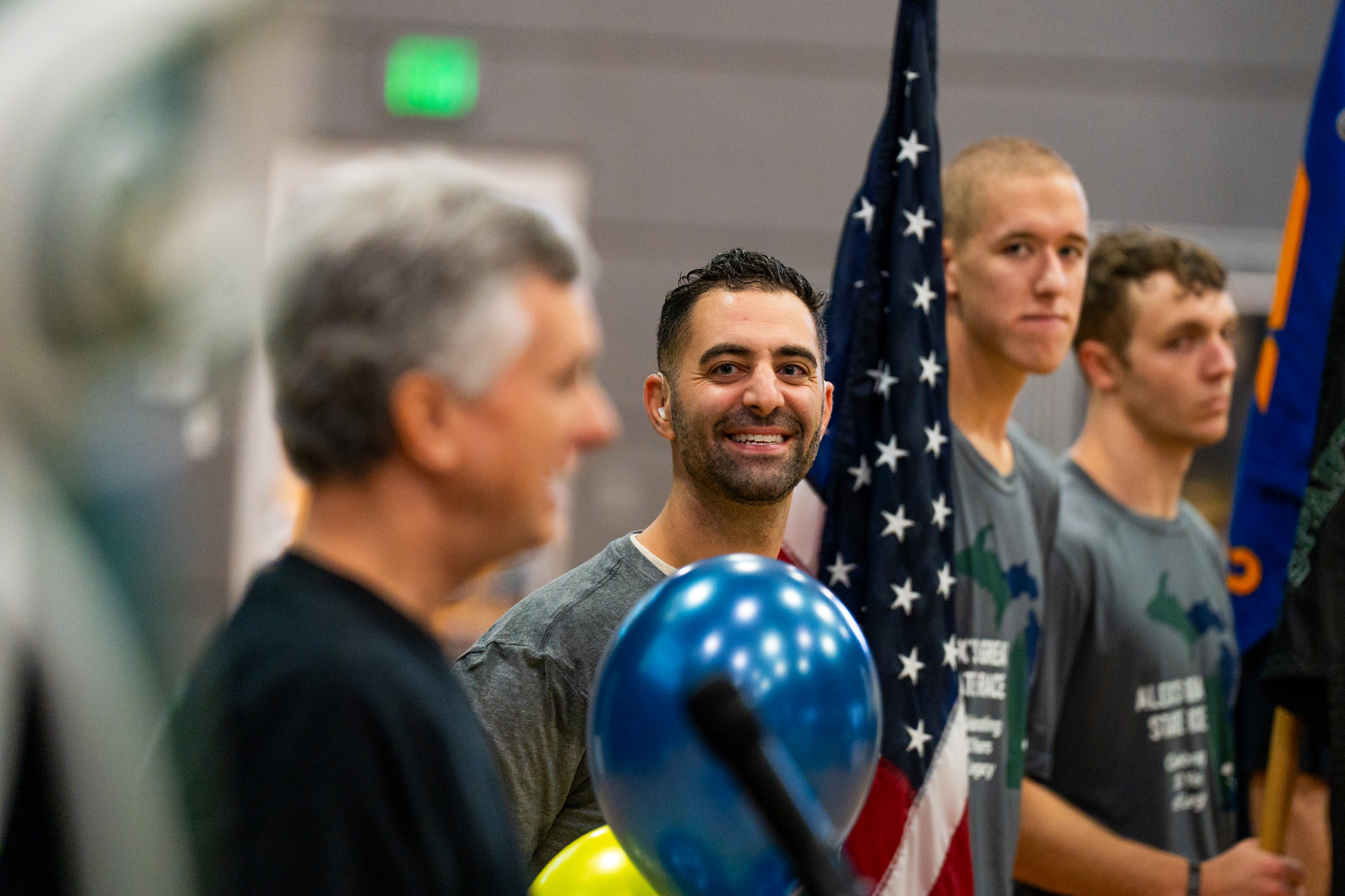 Photo of Keynote Speaker, Dustin Giannelli and RCPD Director Mike Hudson