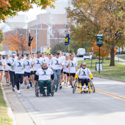 All cadets and adaptive athletes running in last mile